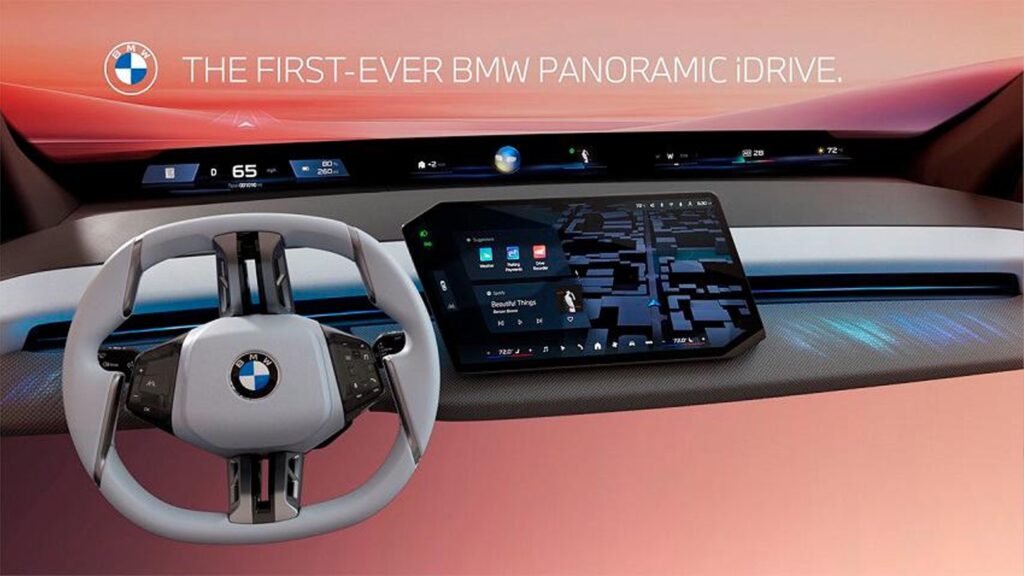 BMW Unveils ‘IDRIVE SYSTEM’ That Transforms Your Windscreen into a Dashboard