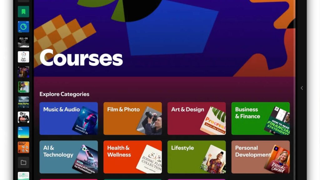 Spotify’s Educational Courses May Be Coming to the US